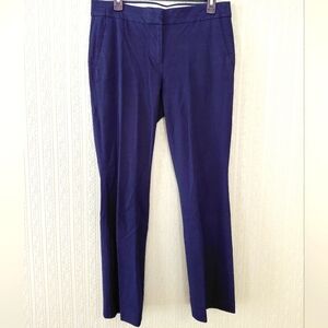 J. Crew Women's Straight Leg Pants - Navy Blue